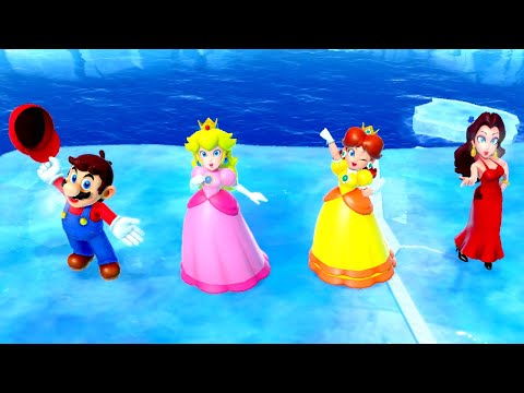 Mario vs his Girlfriends in Mario Party Series Minigames