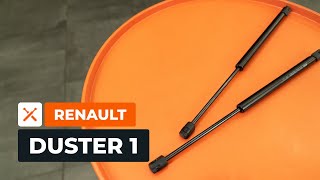 Comment changer les vérins hydrauliques de porte arrière sur une RENAULT DUSTER 1 [TUTORIEL AUTODOC]