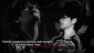 Taehyung ile hayal et takıntlı uyuşturucu baronu eski sevgilin ile zoraki sevişirken komaya girersin