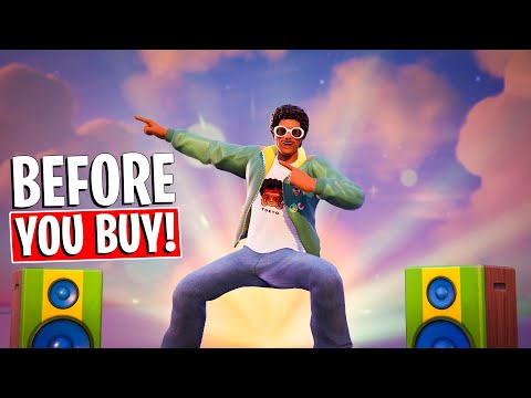 THE WORLD TOUR BUNDLE | Bruno Mars | Gameplay + Combos! Before You Buy (Fortnite Battle Royale)