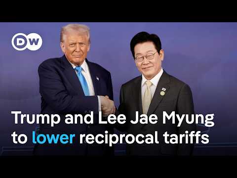 YouTube video thumbnail: US-South Korea Trade Deal 'Pretty Much Finalized' After Bumpy Negotiations: What's in the Deal?