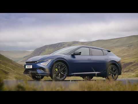 Kia EV6 GT Design Preview in Yacht Matt Blue