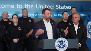 Secretary Mullin Holds Press Conference on the Need to Fully Fund CBP & ICE for Next Three Years
