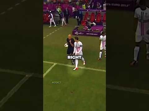 Ronaldo’s secret to good luck🍀🤫