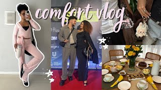 Comfort vlog | meu studio tá ficando pronto, evento no tapete vermelho & dias leves