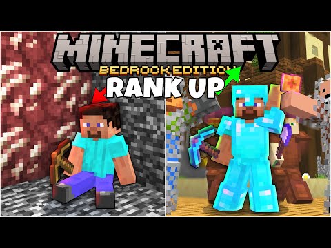 🔥SAIU! Novo Servidor RankUP PARA MINECRAFT PE 1.21.40+ (Bedrock)