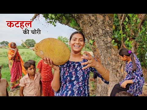 आचार के लिए चोरी छुपे तोड़ना पड़ा कटहल || Shivani kumari
