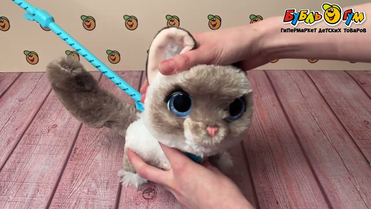 Питомец интерактивный FurReal Friends Котёнок 22см - видео