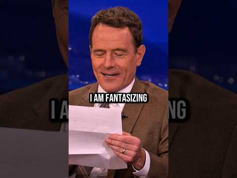 Bryan Cranston Reads His Wildest Fan Letter