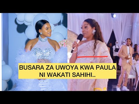 BUSARA ZA UWOYA KWA PAULA. ATA YEYE ALIZAA AKIWA MDOGO. BANY SHOWER