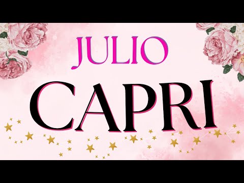 CAPRICORNIO♑ La RECOMPENSA Que Llevas Años ESPERANDO!💖 Tarot JULIO