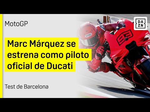 Marc Márquez sonríe en su debut con la Ducati GP25: "En las rectas tienes esas decimitas gratis..."