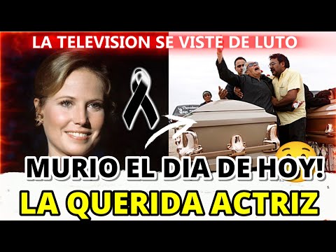 TRISTEZA EN LA TELEVISION! Acaba de MORIR Leslie, la querida y muy reconocida actriz.