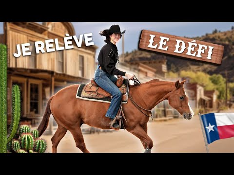 EQUITATION WESTERN VS CLASSIQUE... 🐴 je teste le reining chez Mathieu Buton au Texas 🇺🇸