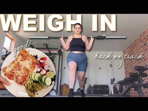 Getting Back On Track + Low Carb Pizza || Weigh-In Vlog
