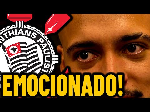 LÁGRIMAS NOS OLHOS -  MAYCON COMENTA SOBRE SEU RETORNO AO CORINTHIANS , APÓS LESÃO