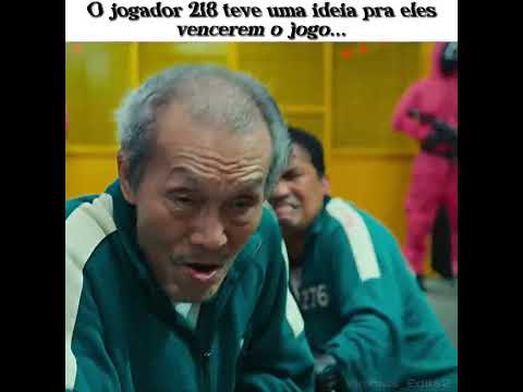 Jogador 218 salvou 💀 #shorts #edit #meme #round6 #squidgame #series #netflix #viralshorts