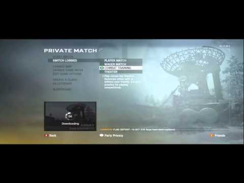 Call of Duty Black Ops Combat Training Boosting Glitch...