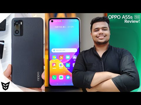 (HINDI) Oppo A55s 5G Launched! Unboxing Images & Review - Official Specifications - Price -India Launch Date