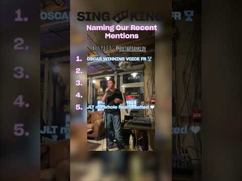 Five incredible voices. Tag us in your karaoke videos for a chance to be featured next! #singking