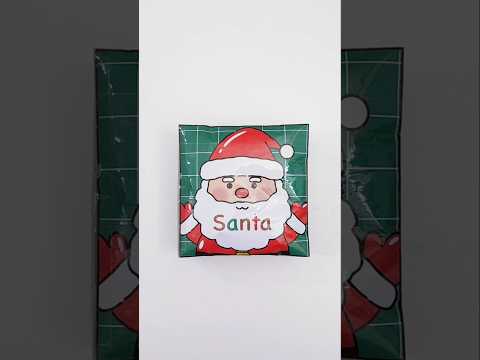 Santa GAMEBOOK 산타 게임북 #christmas #paperdiy #squishy #sticker