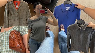 thrift with me for fall 2025!!!!!! 🍂🧺☕️🤎