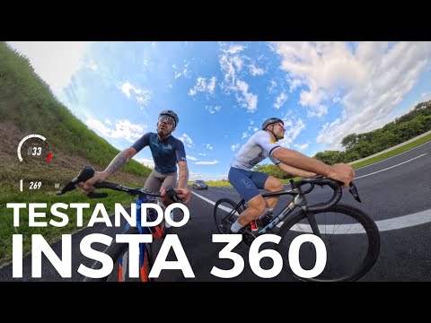 TESTANDO A INSTA 360 PELA PRIMEIRA VEZ E GRAVEL COM AS SPEED