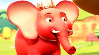 Hathi Raja Kahan Chale |Baby Nursery Rhymes For Kids| हाथी राजा कहाँ चले | NooNoo kids - Hindi