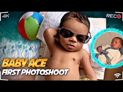 BABY ACE FIRST PHOTOSHOOT!