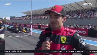 Charles Leclerc Post Qualifying Interview