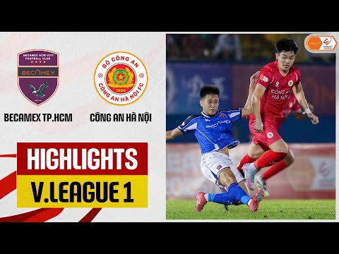 Highlights: Becamex TP. Hồ Chí Minh - Công An Hà Nội | Thi đấu thăng hoa, chiến thắng đậm đà thumbnail