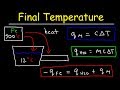 Heat Transfer and Specific Heat Capacity
