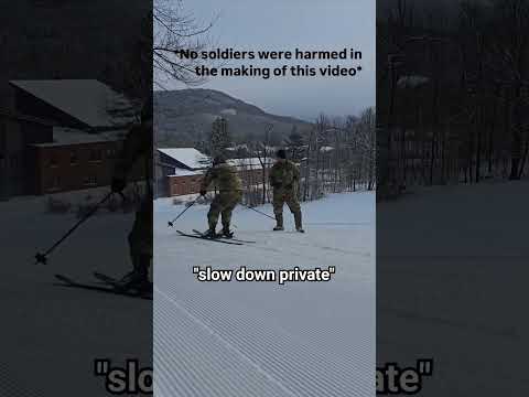 Slow down private 😂. #usarmy #soldier #usmc #usnavy #usairforce #usmilitary