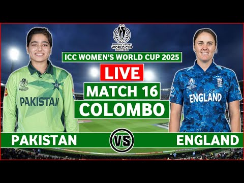 Pakistan vs England Live | PAK W vs ENG W Live Scores & Commentary | ICC Womens World Cup Live