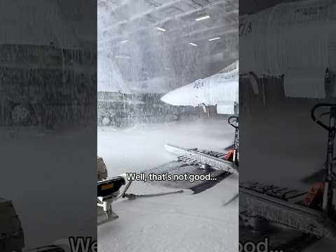 Foam Fire Sprinkler System Mess! #shorts