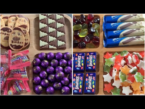 Filling Platter With Sweets || Yummy || ASMR 🎧