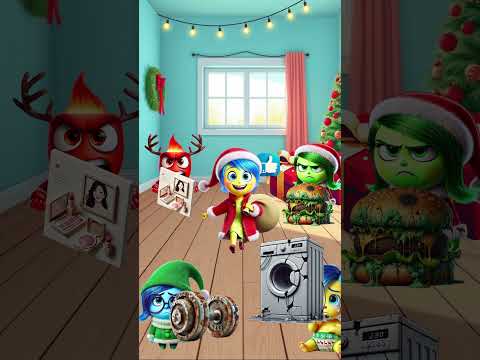 El #grinch arruina la navidad ¡Alegria salva a las emociones! #intensamente2 #insideout2 #christmas