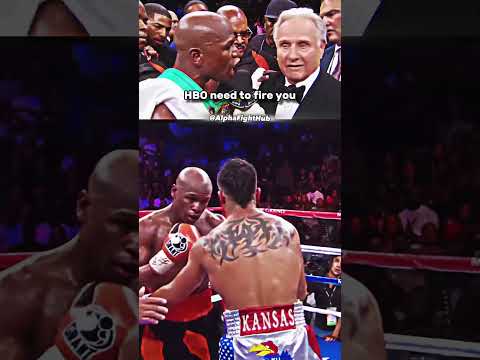 Floyd Attacks Reporter! #floydmayweather #mayweather #boxing
