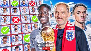 STAY ❌️ or GO ✅️: Picking The ENTIRE England World Cup 2026 Squad! 🏆 | Saturday Social