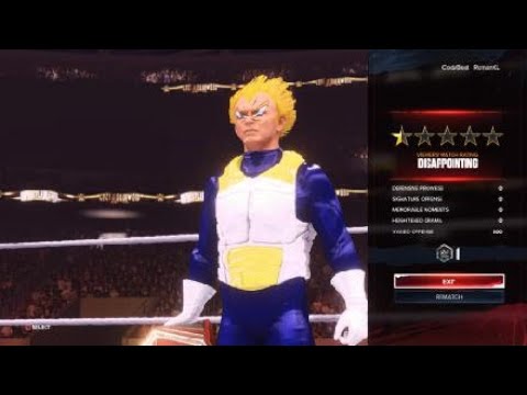 Goku​ VS​ Vegeta​ -​ Universal​ Title​ -​ Wrestlemania​ 39 | WWE2K24