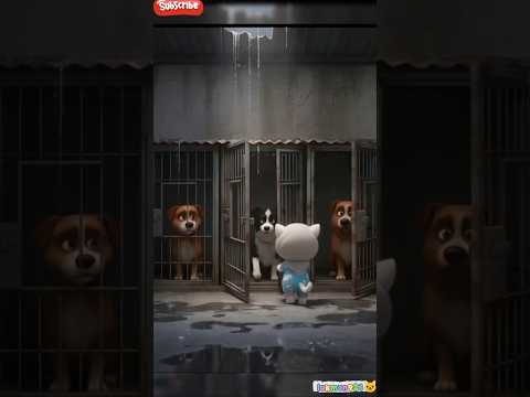 kucing Mimi menangkap pencuri anjing #cartoon #cat #funny  #comedy #kucing #shorts #kartun