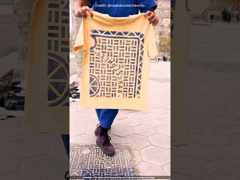 Street tshirt painting techniques #shorts
