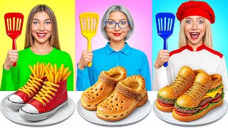 自分 vs おばあちゃんの料理チャレンジ | 子育てハック Multi DO Challenge