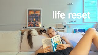 vlog | life reset, decluttering, getting my life together