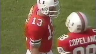 MIAMI HURRICANES 1992 vs FAMU in the Orange Bowl