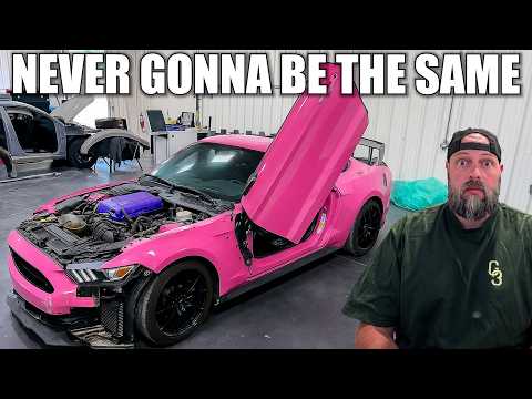 The Shelby begins a makeover and the F430, sadly goes to the shop
