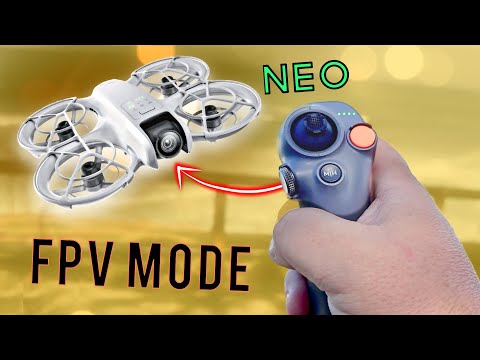 DJI NEO unleashed in FPV MODE.. this is BETTER than I expected!