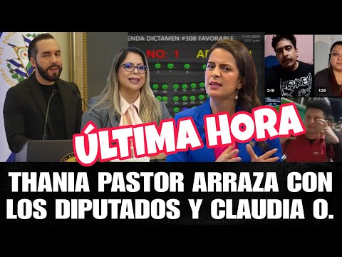 THANIA PASTOR ARRAZA CONTRA DIPUTADOS DE NI Y CLAUDIA ORTIZ, DENUNCIAN INTIMIDACION DE PERIODISTAS