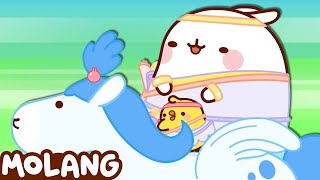 Molang & Piu Piu - Mengendarai Pegasus 🐟 | Kartun Lucu Untuk Anak-Anak | Tobo Kids TV bahasa