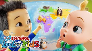!🌎Los Siete Continentes- Canta y Aprende Canciones Infantiles - LooLoo Kids Español